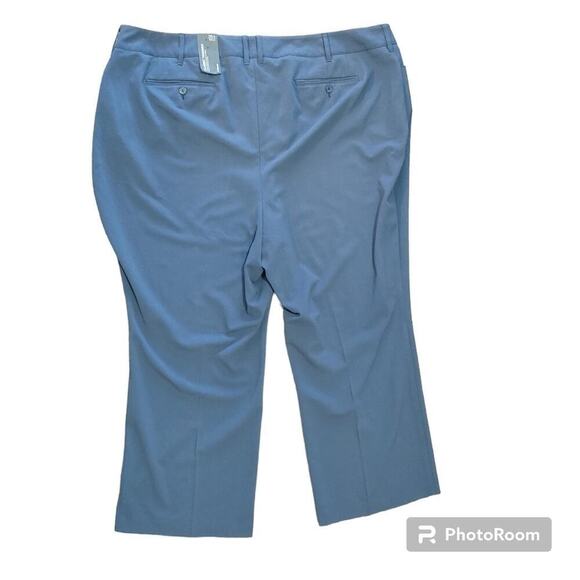 Lane Bryant Navy Blue Career Office Capsule Wardrobe Classic Trouser Sz 26P - Picture 10 of 10